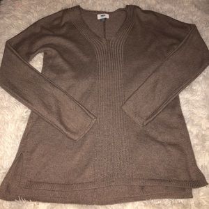 OLD NAVY long sleeve brown top